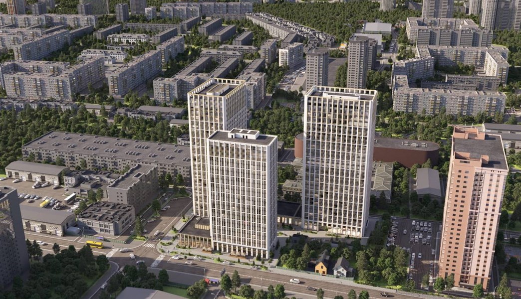 Апартаменты Лэнд Лорд 1 оч. корп. Башня B